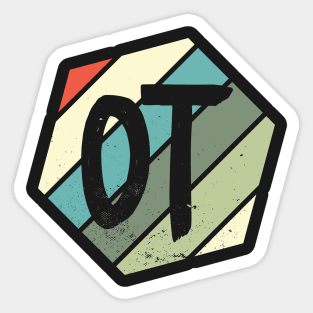 OT Occupational Therapy Therapist Month Gift product Sticker